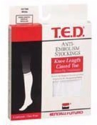 Jobst  Ultrasheer 8-15 Knee-Hi White 4 1/2-6 1/2 Shoe Size