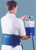 Coccyx Cushion Foam 18"x16"x4" Navy