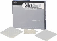 Silvasorb Antimicrobial Absorbent Drsg, 4" X 4"