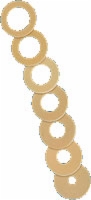 Microderm Washers, 1 1/8", 30 Per Package