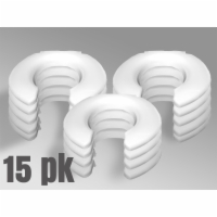 Big John Toilet Seat with Open Front - 15 PACK