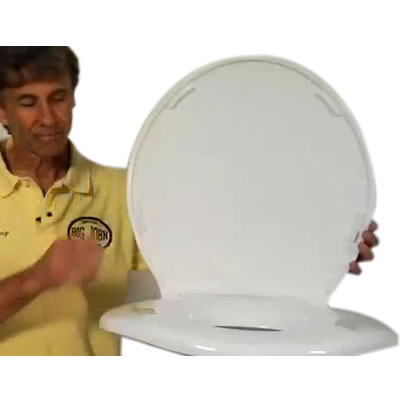Big John Standard Toilet Seat - 800 Lb. Capacity
