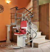 AmeriGlide Platinum Curved Stair Lift-HD