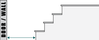 Stair Lift Measuring Step 4